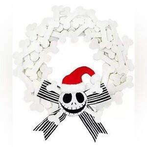 BNWT Jack Skellington nightmare before Christmas hanging wreath